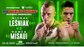 Tymex Boxing Night 14. Michał Leśniak: Marzę, aby dorównać choć w jakimś stopniu Ricky'emu Hattonowi