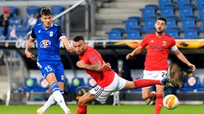 Liga Europy. Lech Poznań - Benfica Lizbona. Jakub Moder o szansach wicemistrza Polski na awans