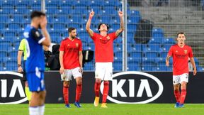 Liga Europy: Lech Poznań - Benfica Lizbona. Media: jeden piłkarz skradł wszystkie czołówki