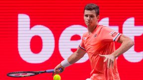 Tenis. ATP Paryż: Hubert Hurkacz odpadł po dreszczowcu. Polak pokonany przez Radu Albota