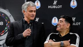 Jose Mourinho żegna Diego Maradonę. "Miał wielkie serce"