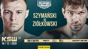 MMA. KSW 57. Walka o pas wagi lekkiej. Roman Szymański zmierzy się z Marianem Ziółkowskim