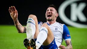 Liga Europy. Dramat piłkarza Lecha Poznań. Potwornie krzyczał z bólu