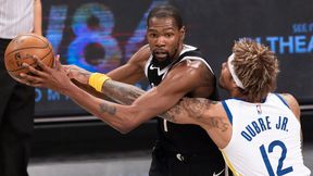 NBA. Kevin Durant zachwycił w debiucie, Brooklyn Nets na otwarcie rozbili Golden State Warriors