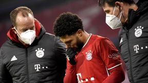 Bundesliga. Serge Gnabry ucierpiał. Hansi Flick komentuje