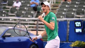 Tenis. ATP Delray Beach: Hubert Hurkacz - Sebastian Korda. Syn mistrza Australian Open na drodze do tytułu