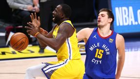 NBA. Nikola Jokić znów skompletował triple-double, Nuggets lepsi od Warriors