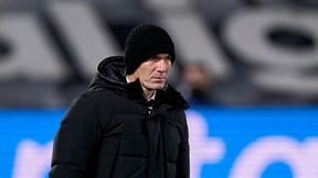 "Jestem bardzo spokojny". Zinedine Zidane skomentował blamaż Realu Madryt