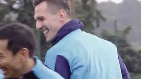 Wygadany i roześmiany. Arkadiusz Milik po pierwszym treningu w Olympique Marsylia