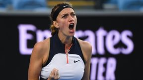 Petra Kvitova kontra Garbine Muguruza, trzy lata później. Walkower w drugim półfinale