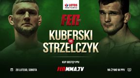 MMA. FEN 32. Mateusz Strzelczyk vs Piotr Kuberski ostatnią walką w karcie