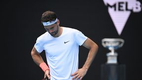 Australian Open. Grigor Dimitrow o swojej kontuzji: Jakby przez całe ciało przepływał prąd