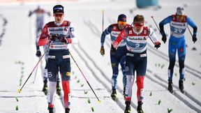 Oberstdorf 2021. Norweska koalicja zajęła całe podium. W ułamku sekundy wyprzedzili Bolszunowa