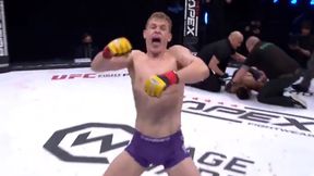 Padł nieprzytomny na twarz. Przerażający nokaut na gali Cage Warriors [WIDEO]