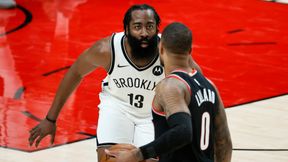 NBA. Brak Duranta i Irvinga? Świetny Harden sam prowadzi Nets!