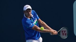 ATP Miami: Hubert Hurkacz powalczy o życiówkę. Znów zmierzy się ze znakomitym Grekiem