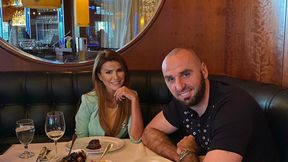 Marcin Gortat odwiedził z partnerką restaurację. "Jestem wdzięczny"