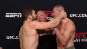 Zadyma przed UFC w Las Vegas. "Hulk" rzucił się na rywala [WIDEO]