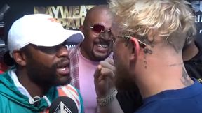 "Zabiję tego sku******". Zadyma przed walką Floyd Mayweather - Logan Paul. W ruch poszły pięści