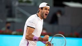 Matteo Berrettini bryluje na mączce w Madrycie. Życiowy wynik Włocha