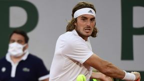 Roland Garros: dwa sety kontroli i jeden z kłopotami. Stefanos Tsitsipas pierwszym ćwierćfinalistą