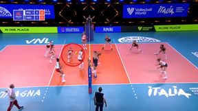 Liga Narodów. Polki broniły się, jak tylko mogły [WIDEO]