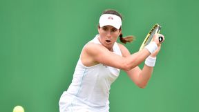 WTA Nottingham: Johanna Konta powalczy o finał. Jej rodaczka skreczowała