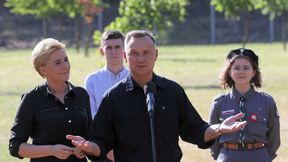 Euro 2020. Andrzej Duda zabrał głos przed meczem Polska-Szwecja. "Liczyłem, że się nie rozkleją"