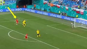 Jak on to zrobił! Fenomenalny gol Roberta Lewandowskiego ze Szwecją [WIDEO]