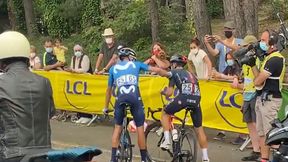 Tour de France. Do Kwiatkowskiego podjechał mistrz świata. Było bardzo ostro!