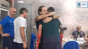 To się nazywa team spirit. Tak Włosi pożegnali Leonardo Spinazzolę [WIDEO]