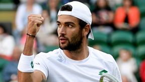 Wimbledon: Matteo Berrettini wysłał ostrzeżenie Hubertowi Hurkaczowi. "Moja droga jeszcze się nie zakończyła"