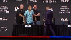 UFC 264. Conor McGregor znów szaleje. Chciał rzucić się na rywala [WIDEO]