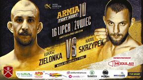 Karol Skrzypek kontra Łukasz Zielonka na Armia Fight Night 10