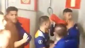 Zadyma po meczu. Piłkarz Boca Juniors aż chwycił za gaśnicę (wideo)