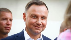 Prezydent Andrzej Duda w euforii. Tak głowa państwa podziękowała sztafecie