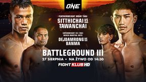 Ostatnia odsłona trylogii ONE Championship: Battleground na żywo w Fightklubie!