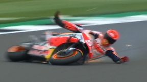 MotoGP. Fatalny wypadek przerwał trening. Marc Marquez może mówić o szczęściu