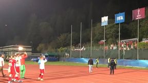 Nie wszyscy kibice weszli na stadion. Piłkarze o nich nie zapomnieli