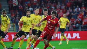 Fortuna I Liga: Widzew Łódź wyczekał moment i zadał trzy ciosy. GKS Katowice nie miał wiele do powiedzenia