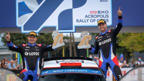 WRC. Kajetan Kajetanowicz na podium Rajdu Akropolu. Walka o tytuł mistrzowski coraz trudniejsza