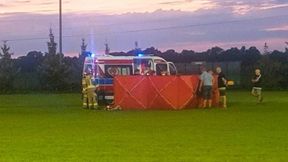 Dramatyczne sceny na boisku! Wzywano helikopter LPR
