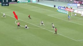 Kapitalny gol Świerczoka w Japonii. Ale się zabawił!