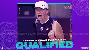 Jazda Iga! Tak Świątek wywalczyła awans do WTA Finals [WIDEO]