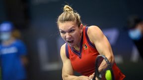 Simona Halep przeżywała katusze. Rumunki i Amerykanki na placu boju