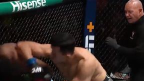 Łokcie z piekła rodem! Koreańczyk idzie jak burza w UFC [WIDEO]