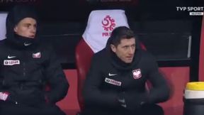 Po tym strzale kibice oszaleli z radości. Tak zareagował Robert Lewandowski [WIDEO]