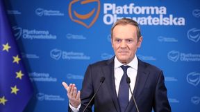 Tusk zaskoczył na konferencji. Takiego zestawienia jeszcze nie było