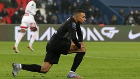 Lider miał problemy na początku. Wzburzony Mbappe