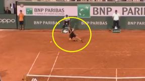 Przeraźliwy krzyk. Dramat podczas Roland Garros